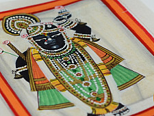 Miniature painting ~ Srinath ji ~ { 1 }